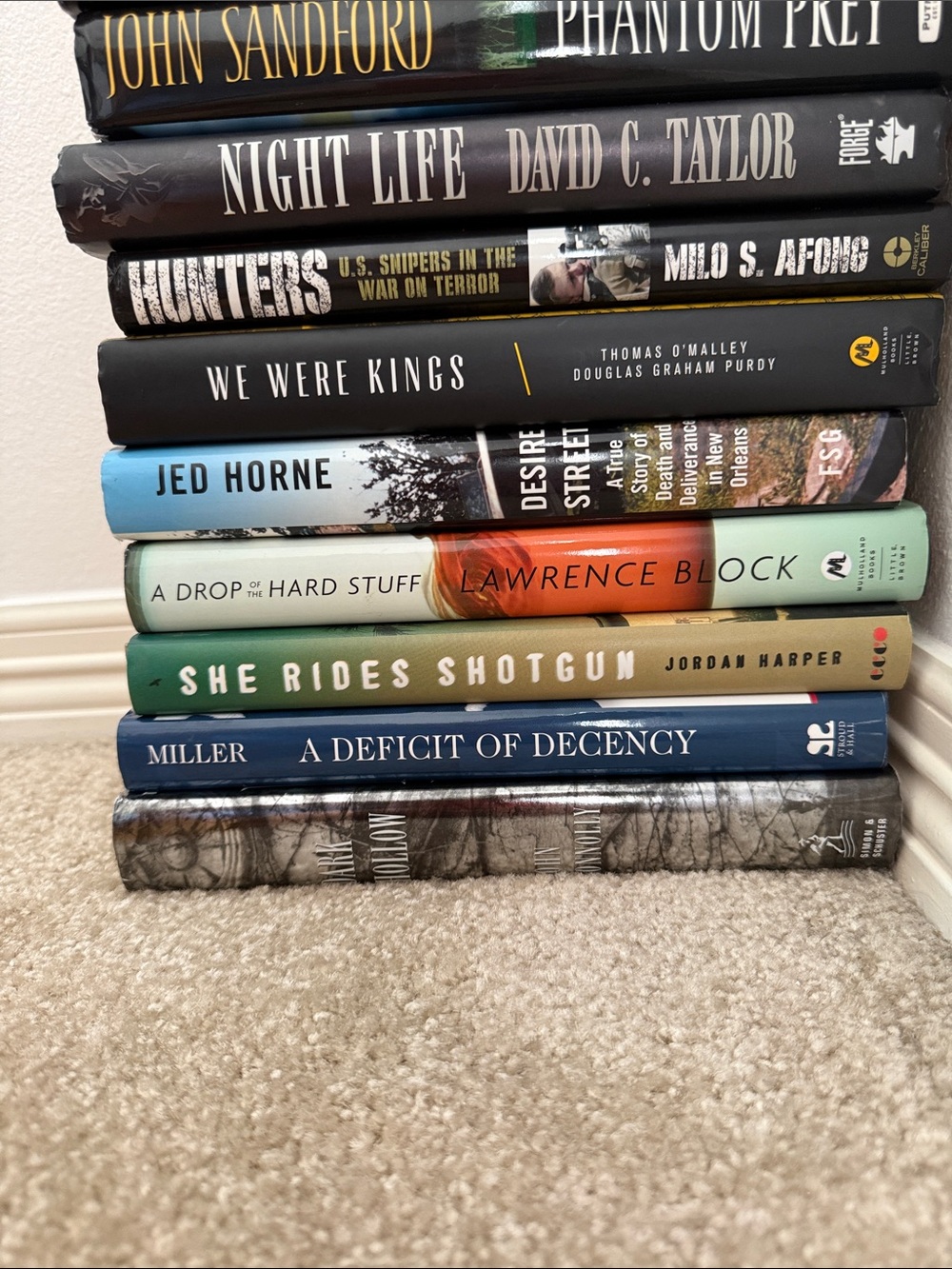 Hard cover books each $10